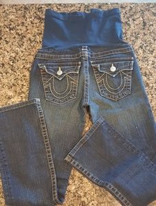 A Pea in the Pod True Religion Maternity Jeans